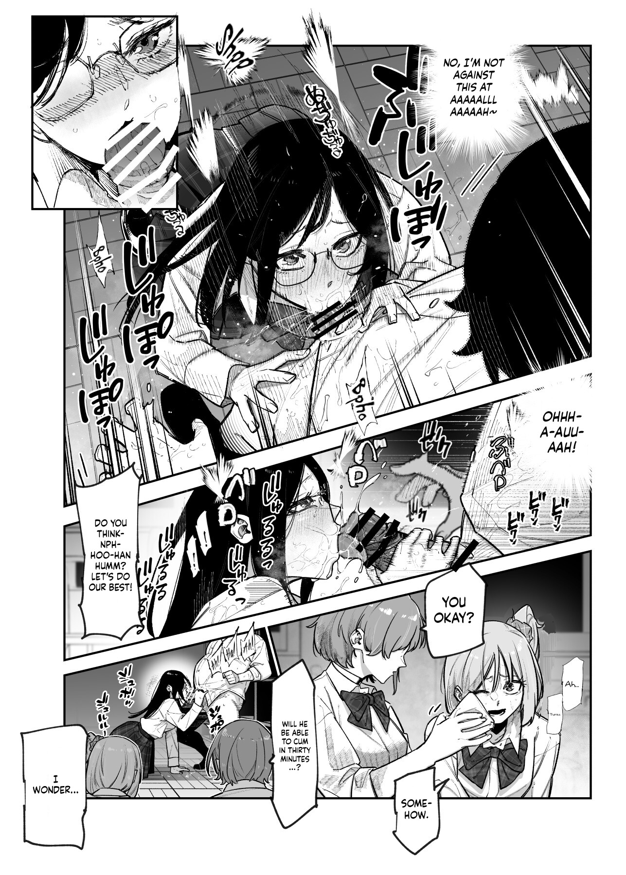 Hentai Manga Comic-We Have No Choice Because We're In A Death Game! EX 1st Period - Don't Act Disgusted, Got It!? Well, It's Not Like I'm Disgusted In The First Place-Read-12
